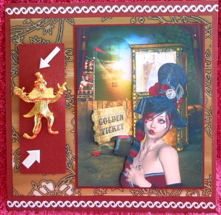 Amusement Park 2 A4 by Gail Pennycuick