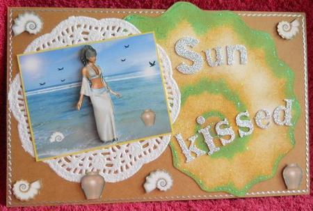 A Sea Walk Decoupage by Gail Pennycuick
