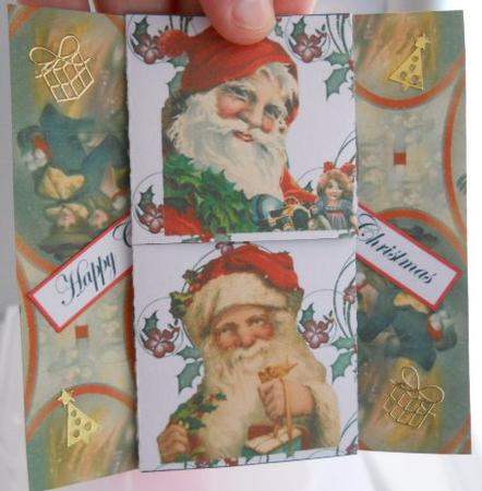 Santa Neverending Card 2 by Gail Pennycuick
