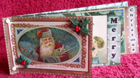 Vintage Santa Book by Gail Pennycuick