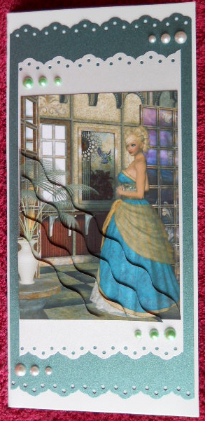 Beauty Wavy Corner Side Stacker by Gail Pennycuick