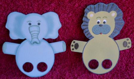 Lion and Elephant by Gail Pennycuick