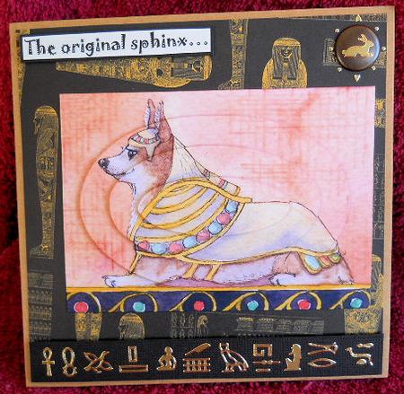 The Original Sphinx -  (oval Pyramid) by Gail Pennycuick
