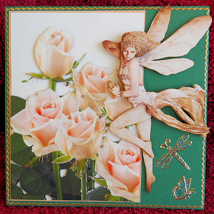 Forest Fairy Acantha Vintage Decoupage Sheet by Gail Pennycuick