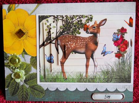Woodland Bliss Pyramid by Gail Pennycuick