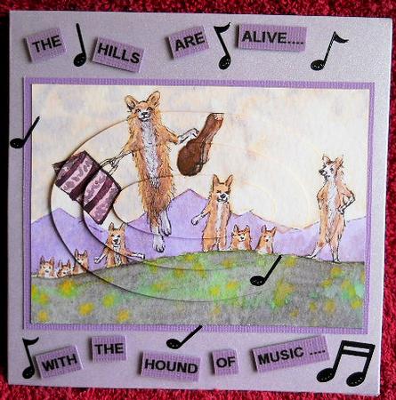 The Hound of Music Oval Pyramid by Gail Pennycuick