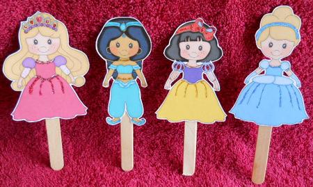 Princess Cutout Stickers#13 by Gail Pennycuick