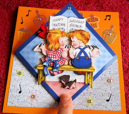 Birthday Song, Blue by Gail Pennycuick