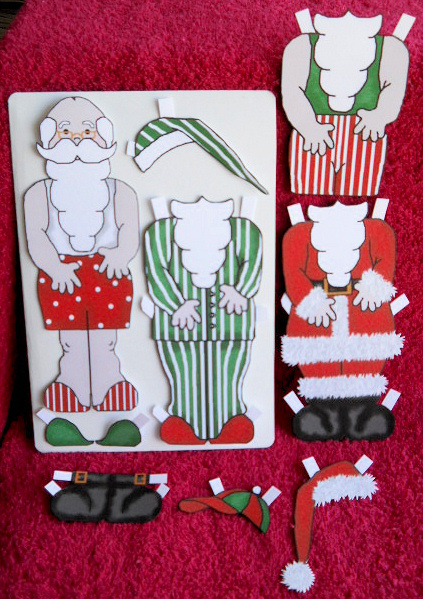 Dress-up Santa by Gail Pennycuick