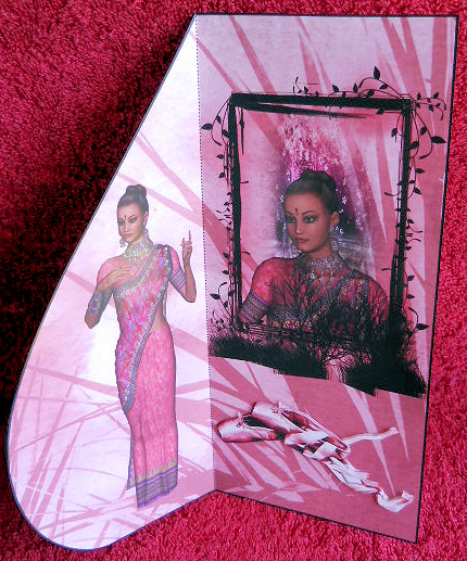 Rainia Teardrop Card by Gail Pennycuick