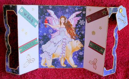 Polar Pal Tri-fold Card by Gail Pennycuick