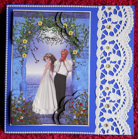 My Love Quadro Triple Scallop Corner Stacker by Gail Pennycuick