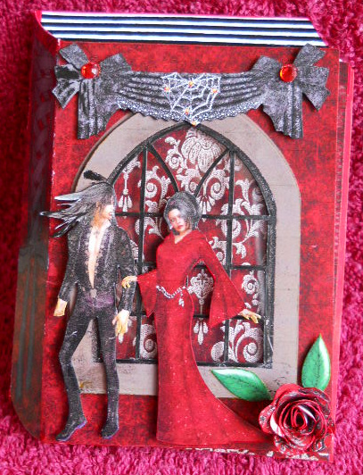 Twilight Red Velvet Book Card Kit by Gail Pennycuick