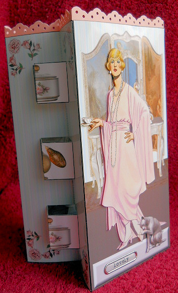 Double Pop Out Card - Vintage Fashion 11 by Gail Pennycuick