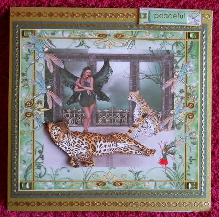 Wilds Cat and Angel Green by Gail Pennycuick