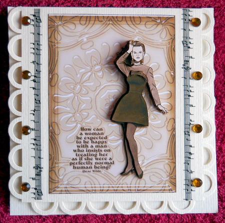 Sepia Friends 17 by Gail Pennycuick