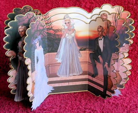 Scalloped Layered Gatefold - Romantic Sunset by Gail Pennycuick