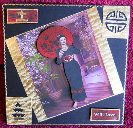 Beautiful Giesha 2 by Gail Pennycuick
