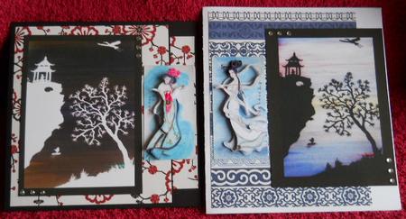 Oriental Painting No 1 by Gail Pennycuick