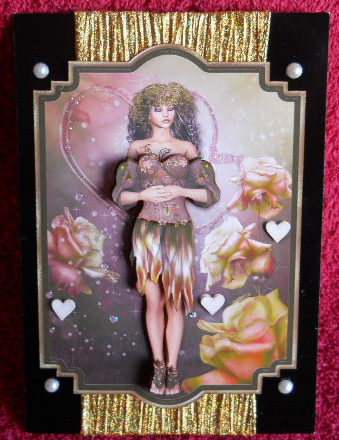 Fairytale Fantasy Card Topper 3 by Gail Pennycuick