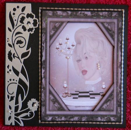 Norma Jean Candles in the Wind Background by Gail Pennycuick