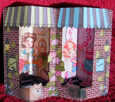 Double Window Mini-kit - Seamstresses by Gail Pennycuick