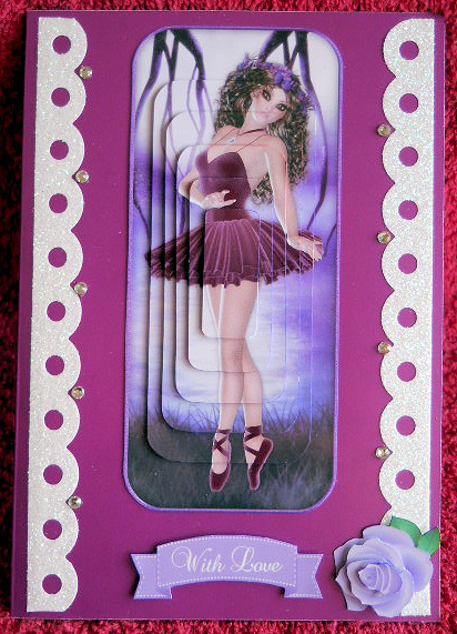 Beautiful Ballerina Pyramid Topper by Gail Pennycuick
