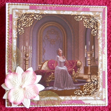 Princess Parlour 8x8 Topper & Sentiments by Gail Pennycuick