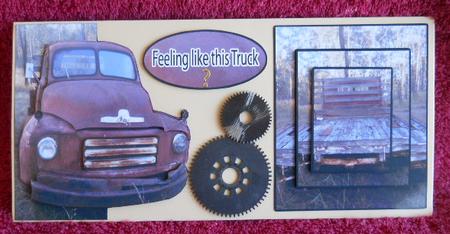 Old Farts Old Truck by Gail Pennycuick