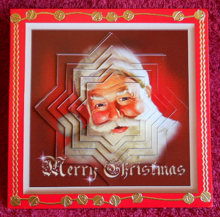Santa is a Star - Shaped Pyramid by Gail Pennycuick