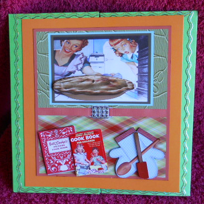 Home Cooking Vintage Style Topper & Decoupage by Gail Pennycuick