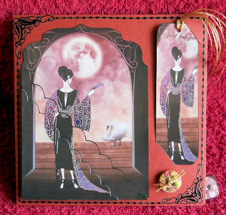 Lady by the Lake Bookmark by Gail Pennycuick
