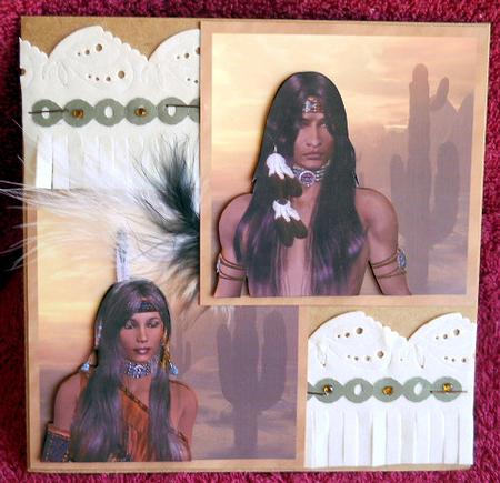 Native American (woman) by Gail Pennycuick