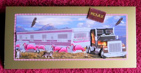 Country Living Grandparents Dl Topper & Decoupage by Gail Pennycuick