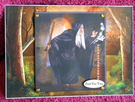Witchful Thinking Spells for Chocolate Topper & Insert by Gail Pennycuick