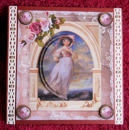 Vintage Portrait by the Sea Topper & Pyramid Layers by Gail Pennycuick