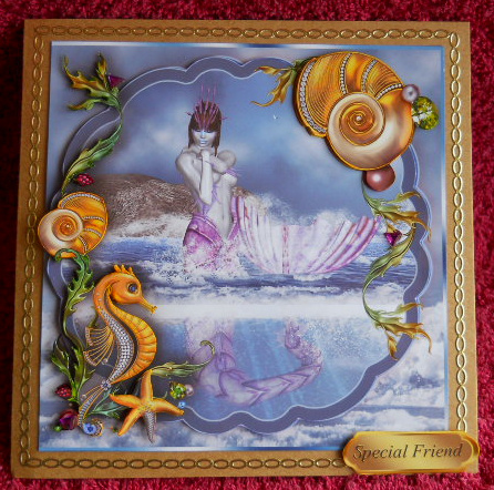 Mermaid Fantasy Birthday Mini Kit by Gail Pennycuick