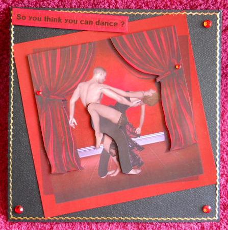 Beautiful Dancing Couple Topper 1 by Gail Pennycuick