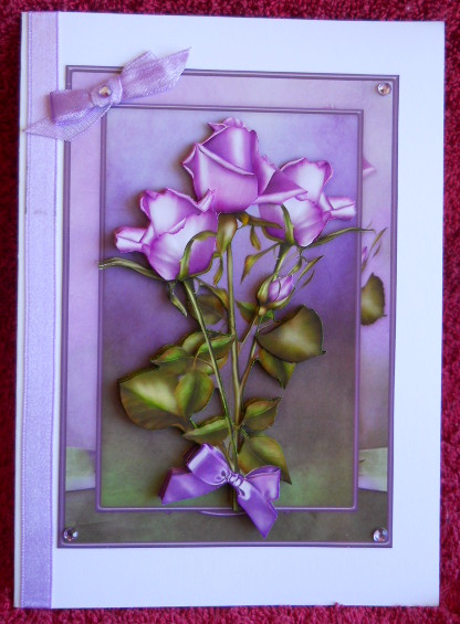 Lilac Bouquet of Roses by Gail Pennycuick