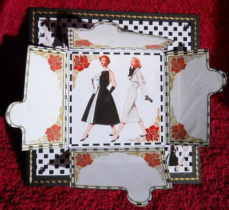 Interlocking Topper Card - Remember That Fashion? 1951 by Gail Pennycuick