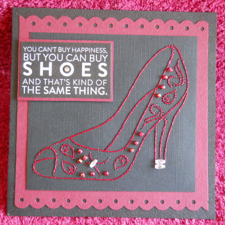 Ed065 Ladies Shoe by Gail Pennycuick
