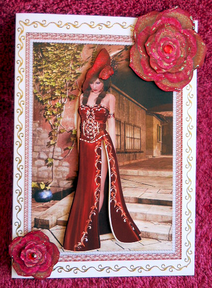 Vintage Style Roses by Gail Pennycuick