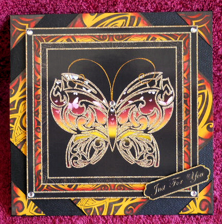 Tribal Beauty Butterfly Topper 5 by Gail Pennycuick