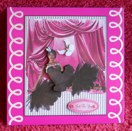 Performance of the Butterfly Topper & Decoupage by Gail Pennycuick