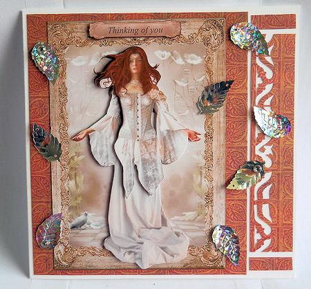 Angel Quick Card by Gail Pennycuick
