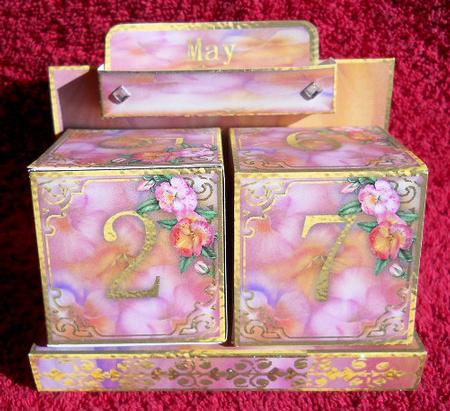Pansies - Desk to Calender by Gail Pennycuick