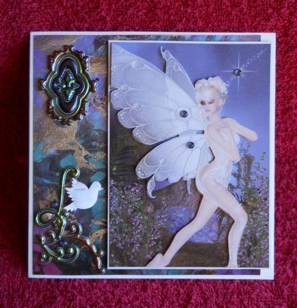 Midnight Dancer A4 Topper Sheet in Blonde by Gail Pennycuick