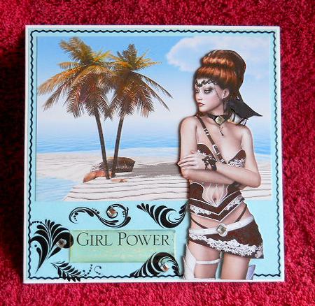 Tropical Scenery Background by Gail Pennycuick