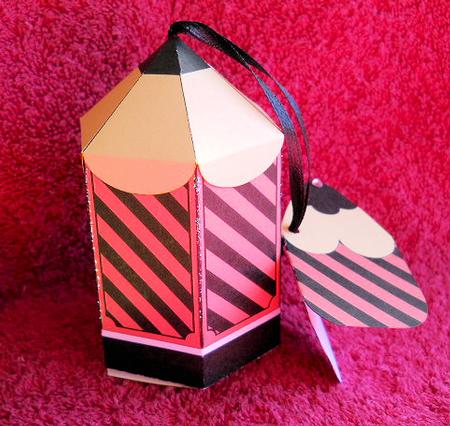 3D Pencil Shaped Treat or Favour Box Mini Kit by Gail Pennycuick