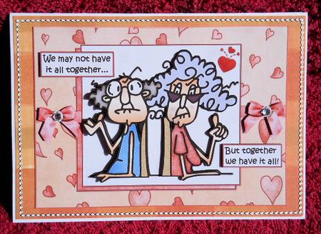Stella and Gus Have It Together Anniversary by Gail Pennycuick